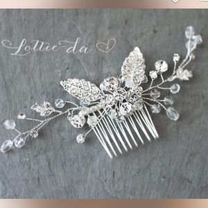 NIB Lottie-da Silver Hair Vine